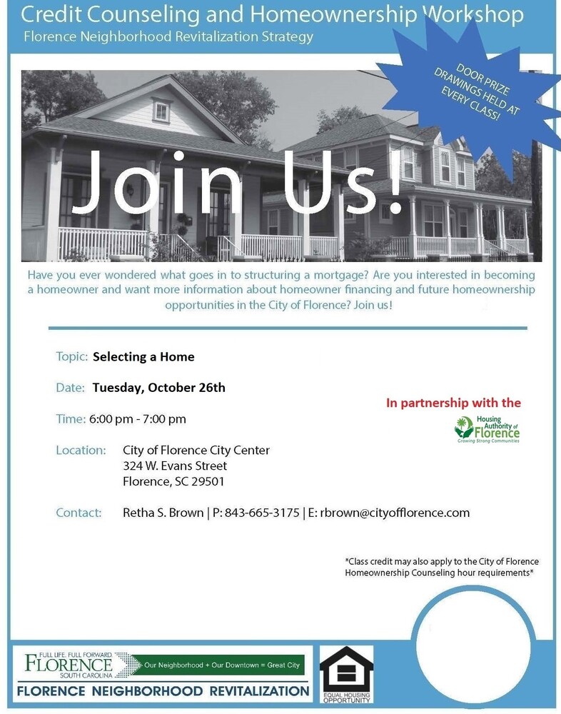 Credit Counseling And Homeownership Workshop